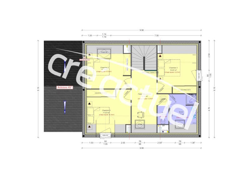 Maison - 110 m² - 5 pièces