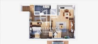 Appartement - 47 m² - 2 pièces