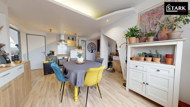 Appartement - 59 m² - 3 pièces