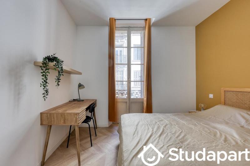 Chambre - 9 m² - 1 pièce