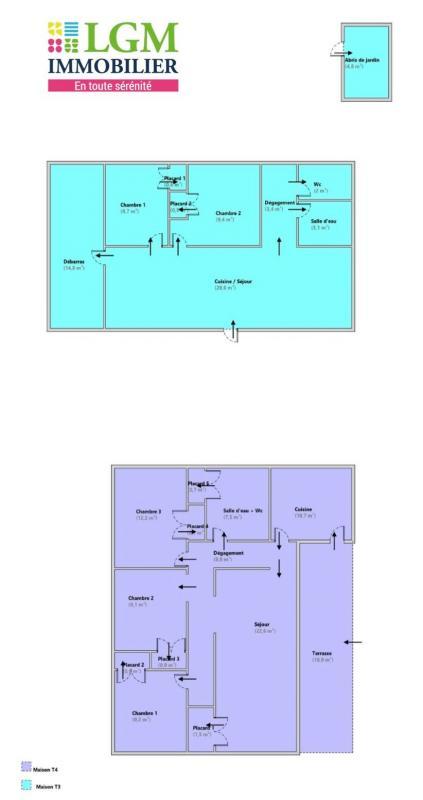 Maison - 104 m² - 4 pièces