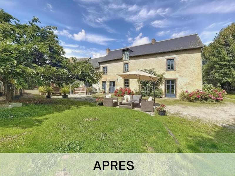 Maison ancienne - 240 m² - 10 pièces