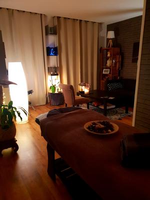 Namaste massage aux huiles naturelles et vegan