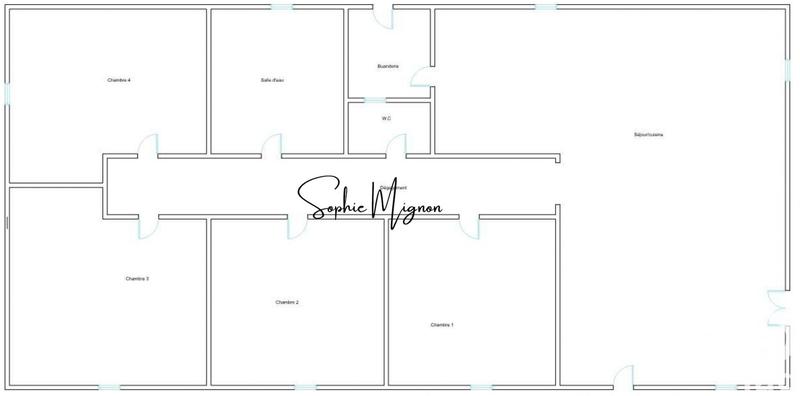 Maison - 108 m² - 6 pièces