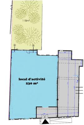 Local d'activités - 230 m²