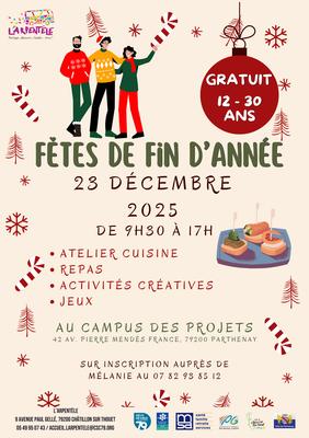 Fêtes de fin d'année au Campus des jeunes de Parthenay