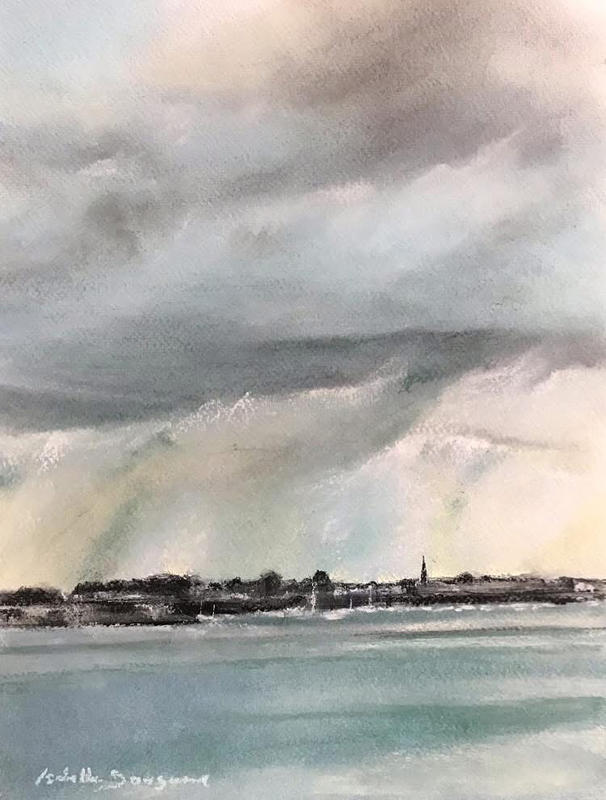 Exposition peintures au pastel sec par Isabelle Douzamy