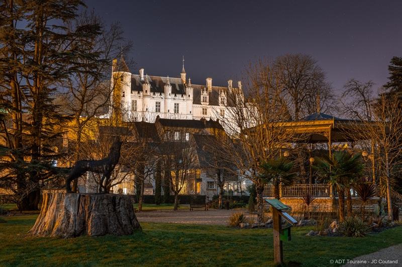Visite nocturne de Loches à la lanterne
