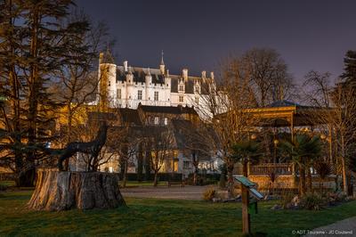 Visite nocturne de Loches à la lanterne