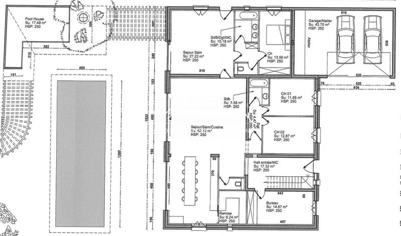 Maison - 262 m² - 7 pièces