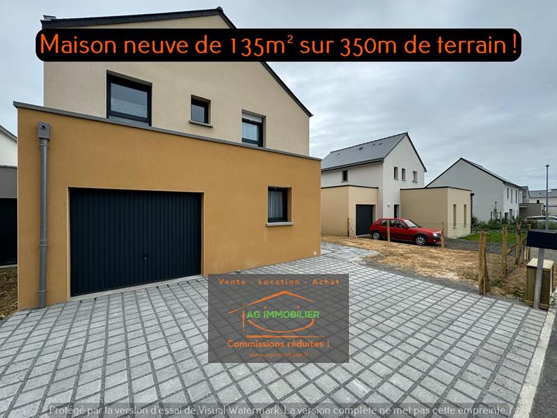 Maison - 135 m² - 6 pièces