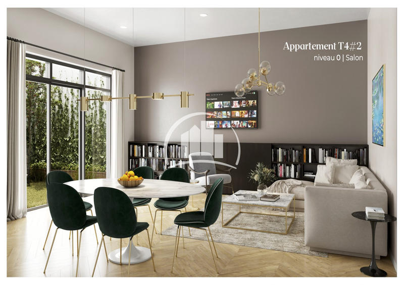 Appartement - 130 m² - 4 pièces