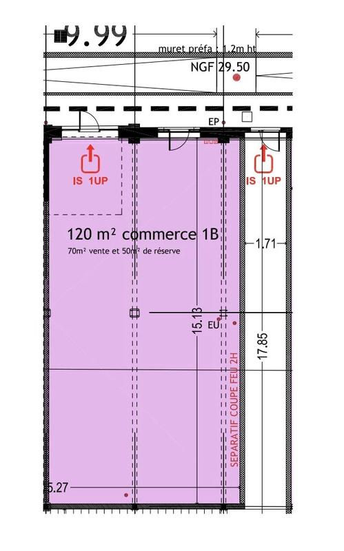 Local commercial - 120 m²