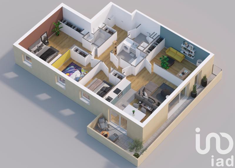 Appartement - 109 m² - 6 pièces