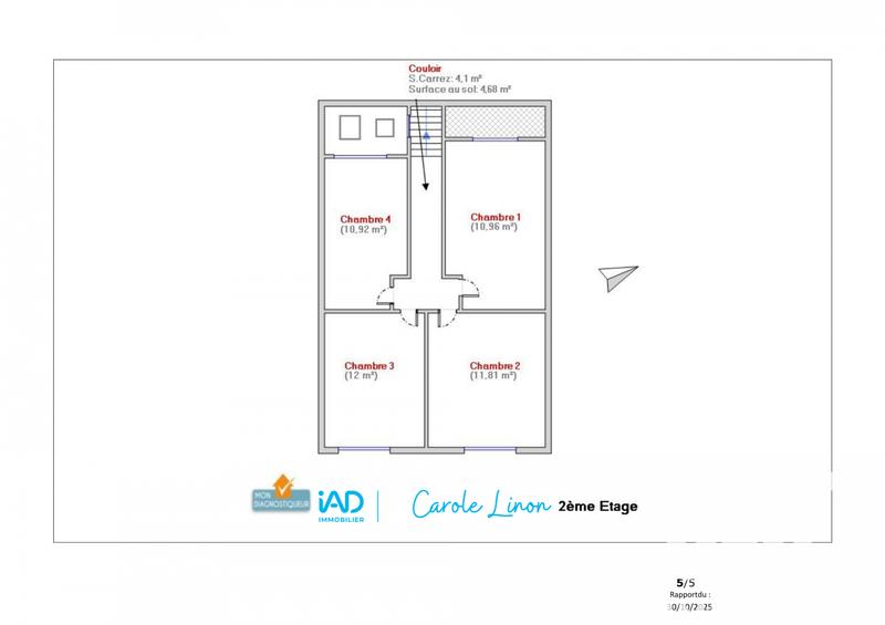 Maison de village - 96 m² - 5 pièces