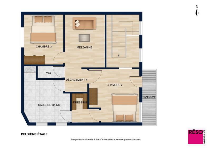 Appartement - 186 m² - 7 pièces