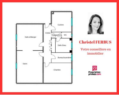 Appartement - 76 m² - 3 pièces