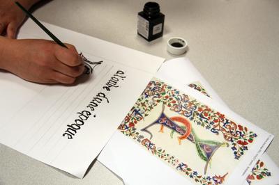Atelier adulte - initiation calligraphie