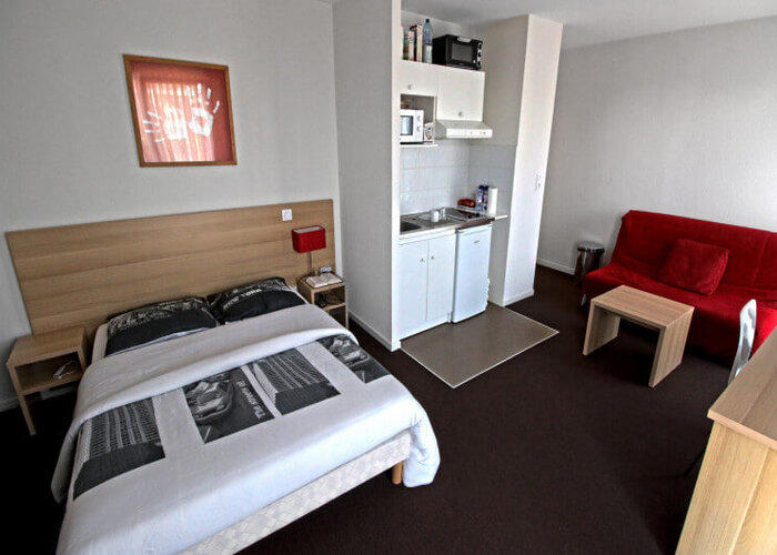 Studio - 25 m² - 1 pièce