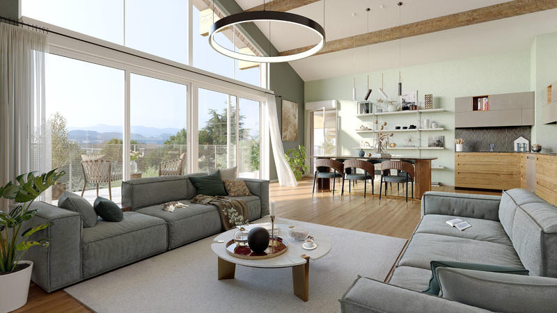 Appartement - 104 m² - 4 pièces