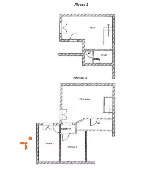 Appartement - 65 m² - 3 pièces