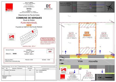 Terrain constructible - 292 m²