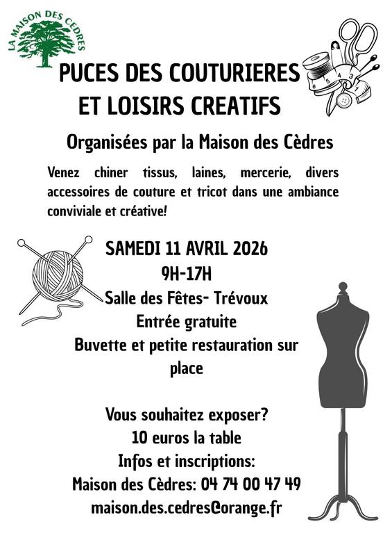 Puces des couturières et loisirs créatifs