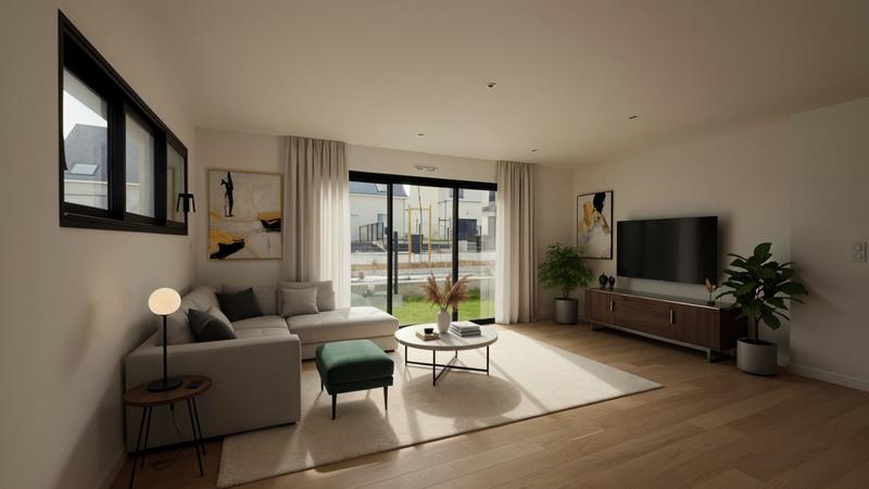 Maison contemporaine - 116 m² - 6 pièces