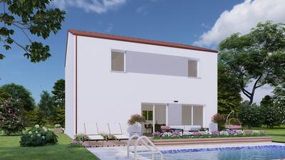 Maison - 94 m² - 6 pièces