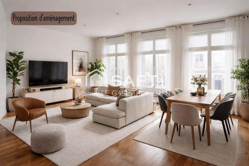 Appartement - 84 m² - 4 pièces