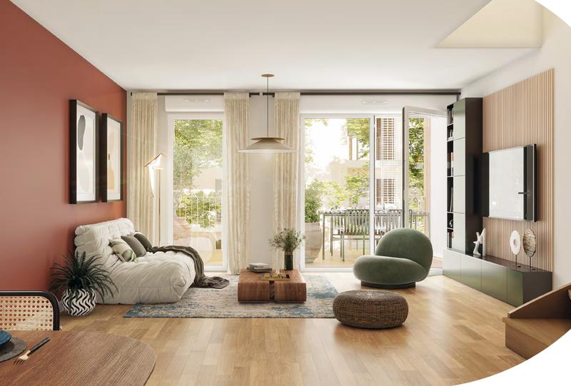 Appartement - 47 m² - 2 pièces