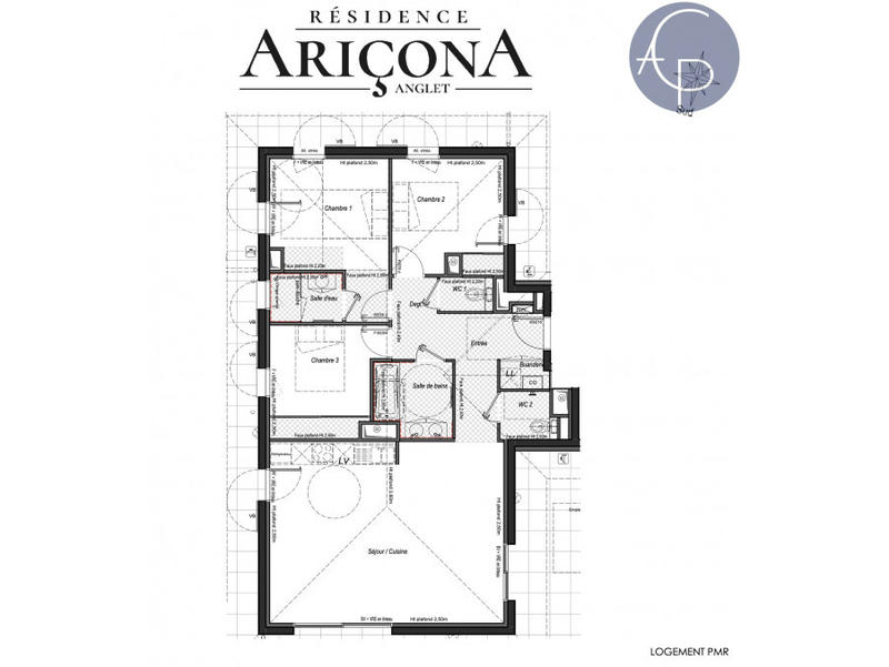 Appartement - 89 m² - 4 pièces