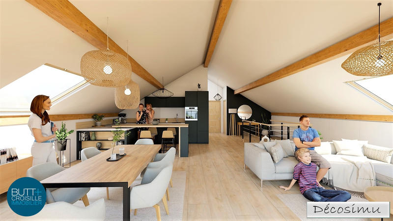 Appartement - 70 m² - 3 pièces