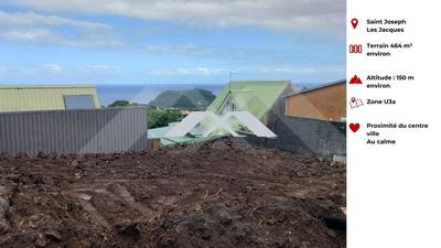 Terrain constructible - 464 m²