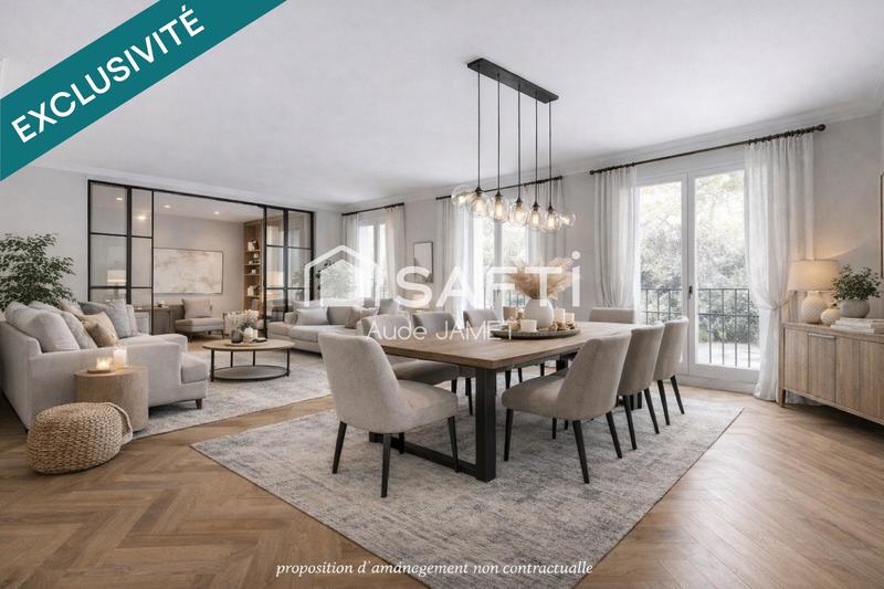 Appartement - 123 m² - 5 pièces