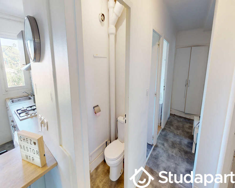 Chambre - 40 m² - 1 pièce