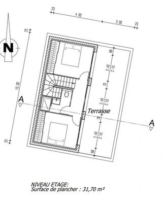 Terrain constructible - 500 m²
