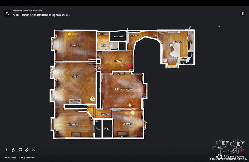 Appartement - 130 m² - 5 pièces