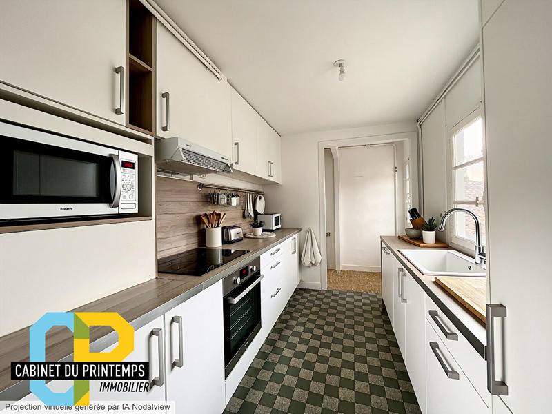 Appartement - 62 m² - 3 pièces