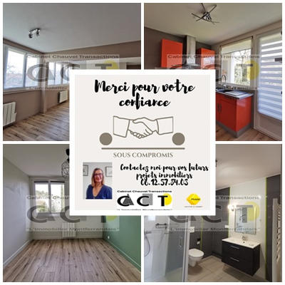 Appartement - 52 m² - 2 pièces