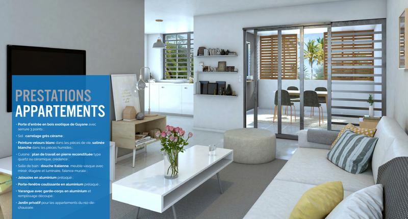 Appartement - 51 m² - 2 pièces