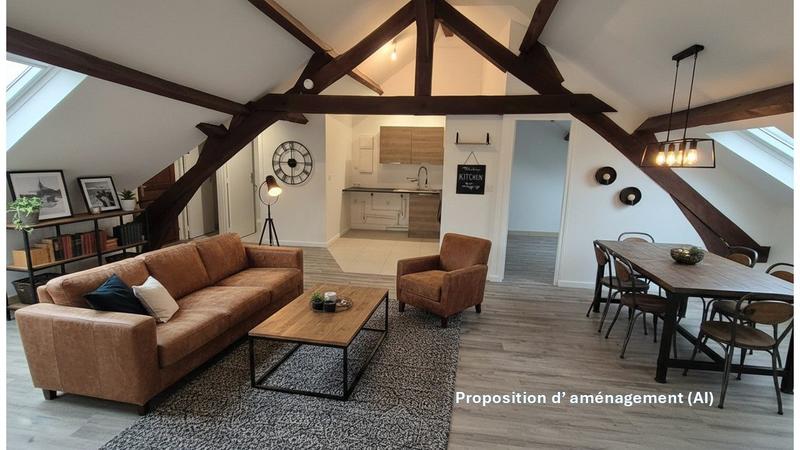 Appartement - 47 m² - 2 pièces