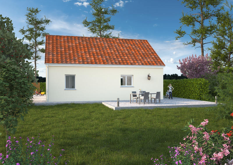 Maison - 73 m² - 3 pièces