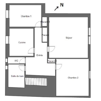 Appartement - 77 m² - 4 pièces