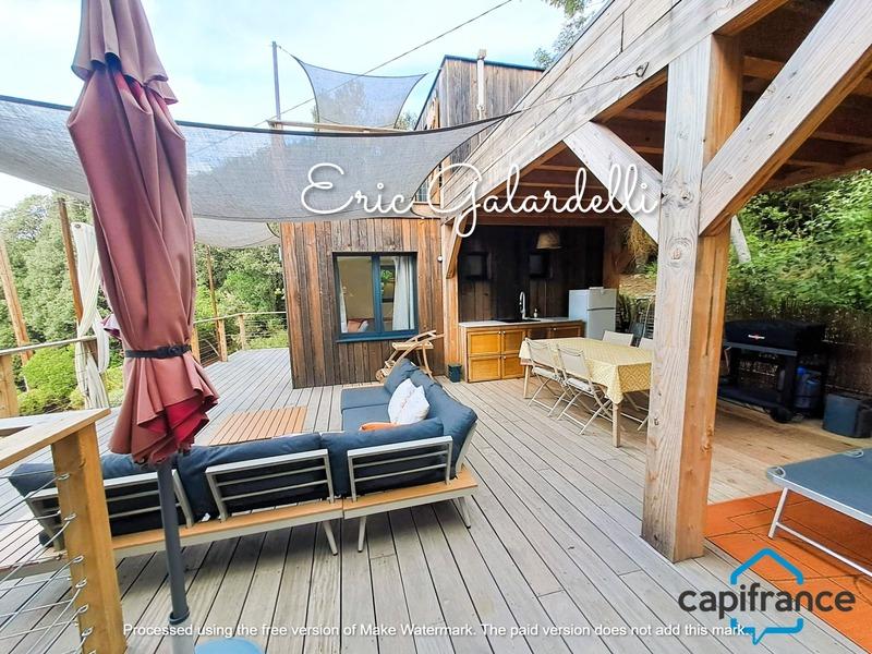 Maison de bois - 24 m² - 2 pièces