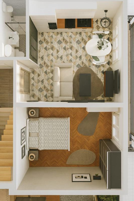 Appartement - 26 m² - 2 pièces