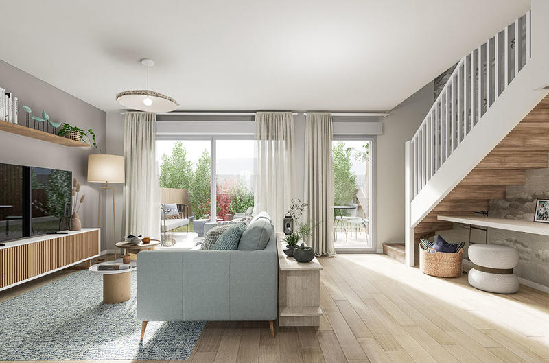 Appartement - 87 à 88 m² - 4 pièces