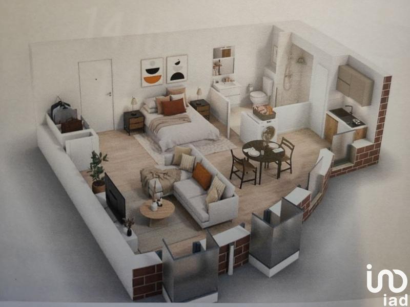 Appartement - 35 m² - 1 pièce