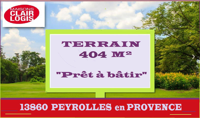 Terrain - 404 m²