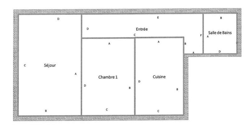Appartement - 52 m² - 2 pièces